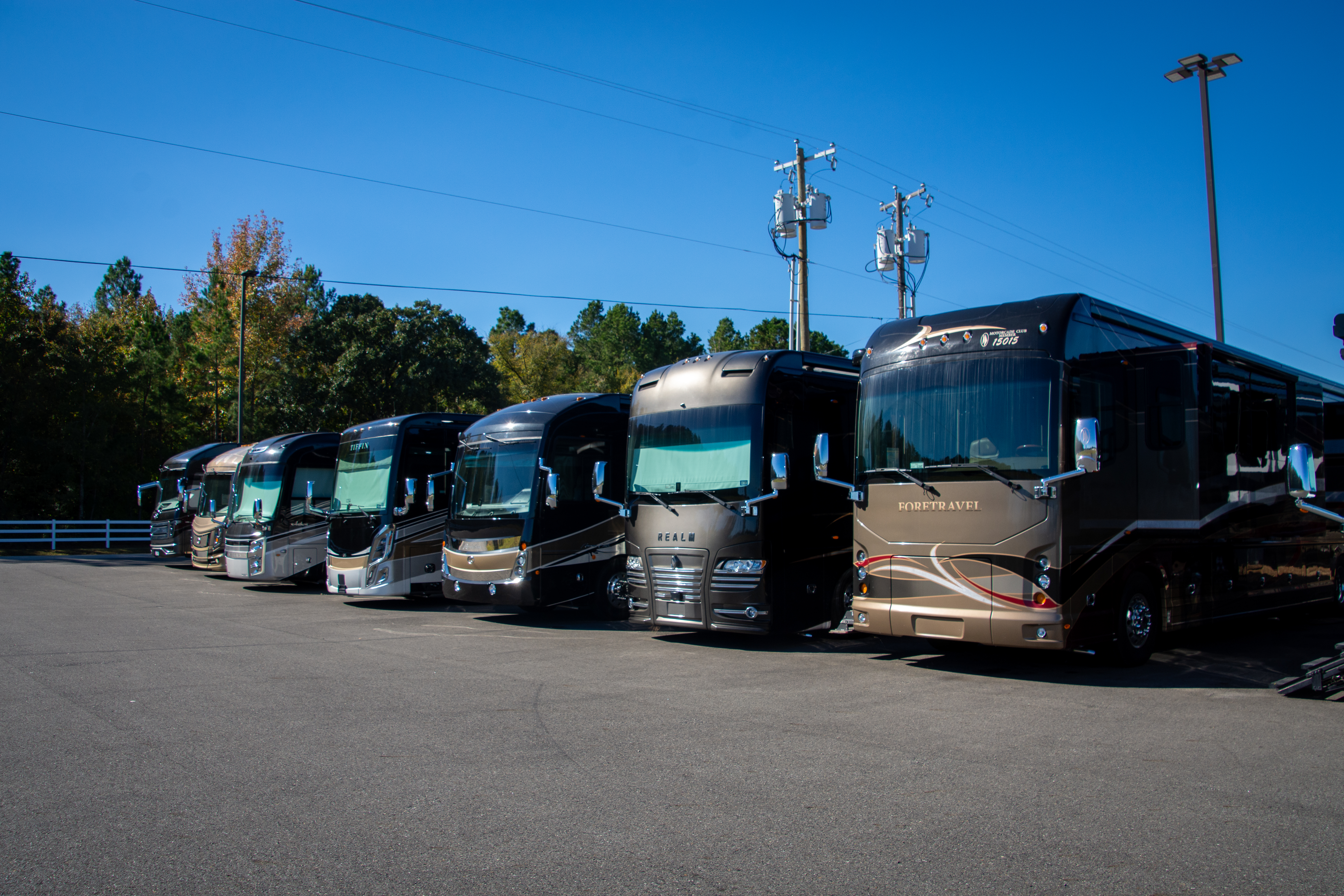 Luxury motorhome consignment