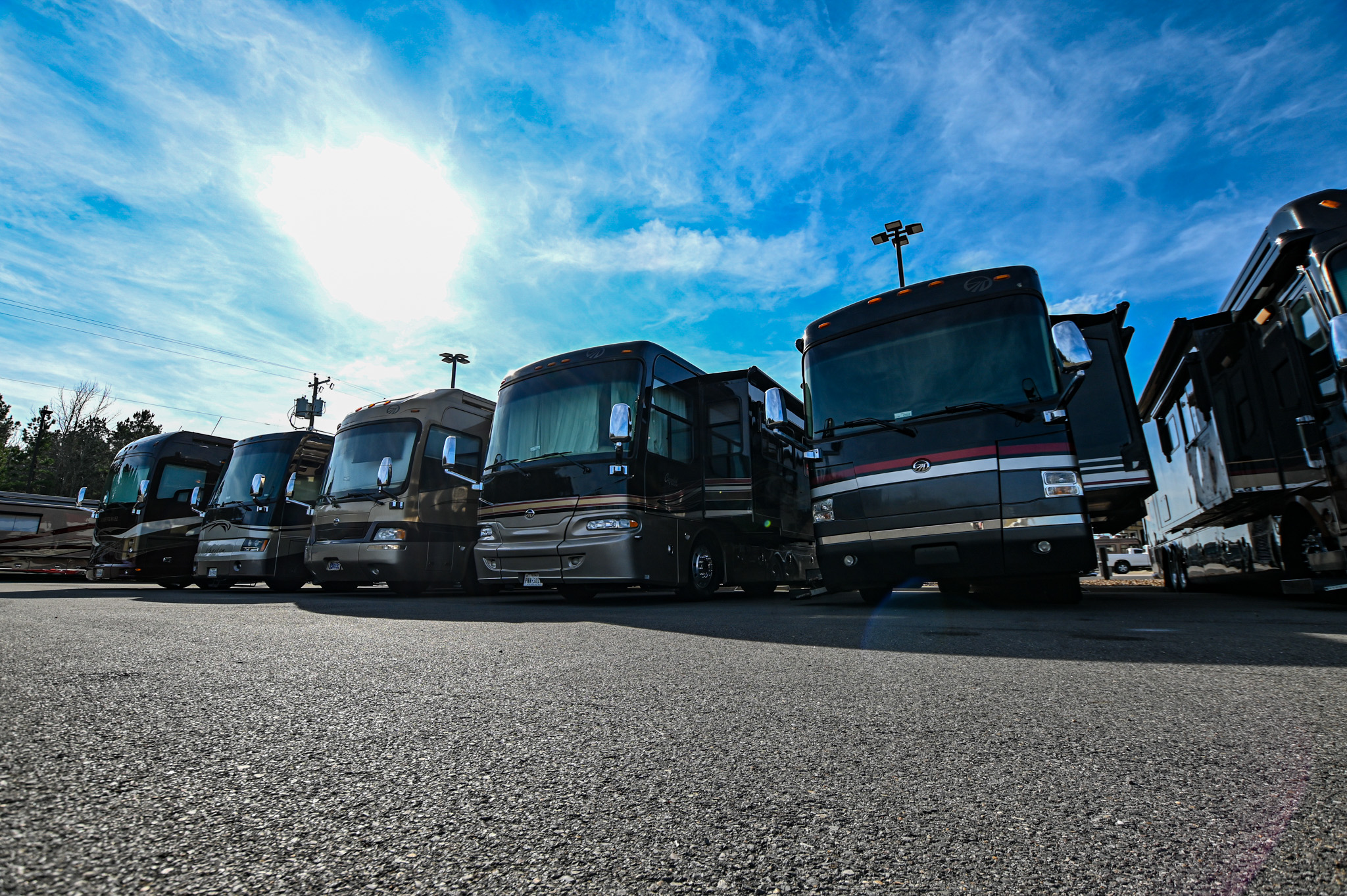 Motorhomes of Texas lot